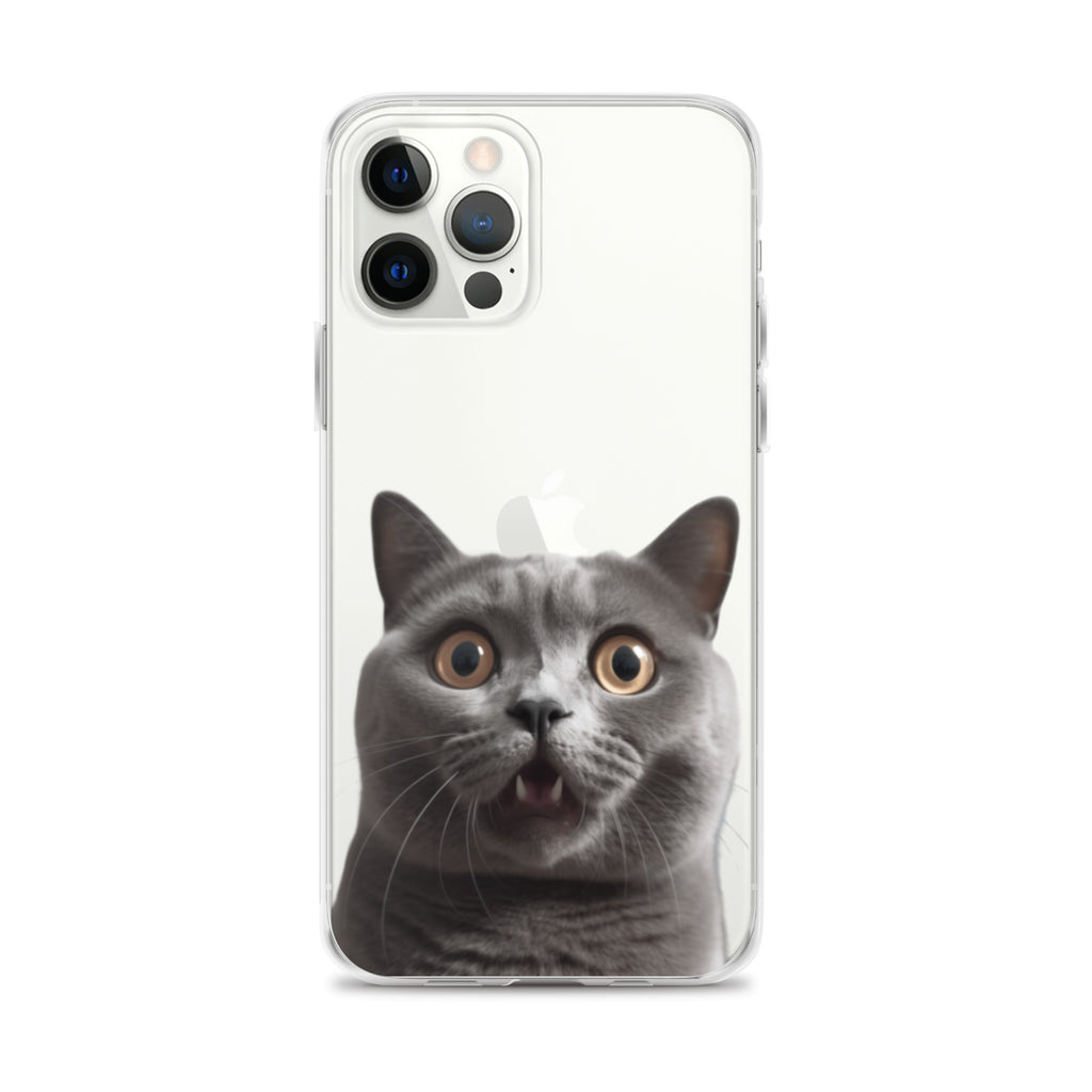 Cat B Clear Case for iPhone