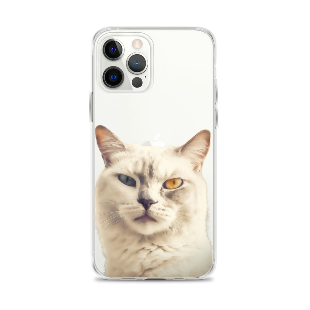 Cat C Clear Case for iPhone