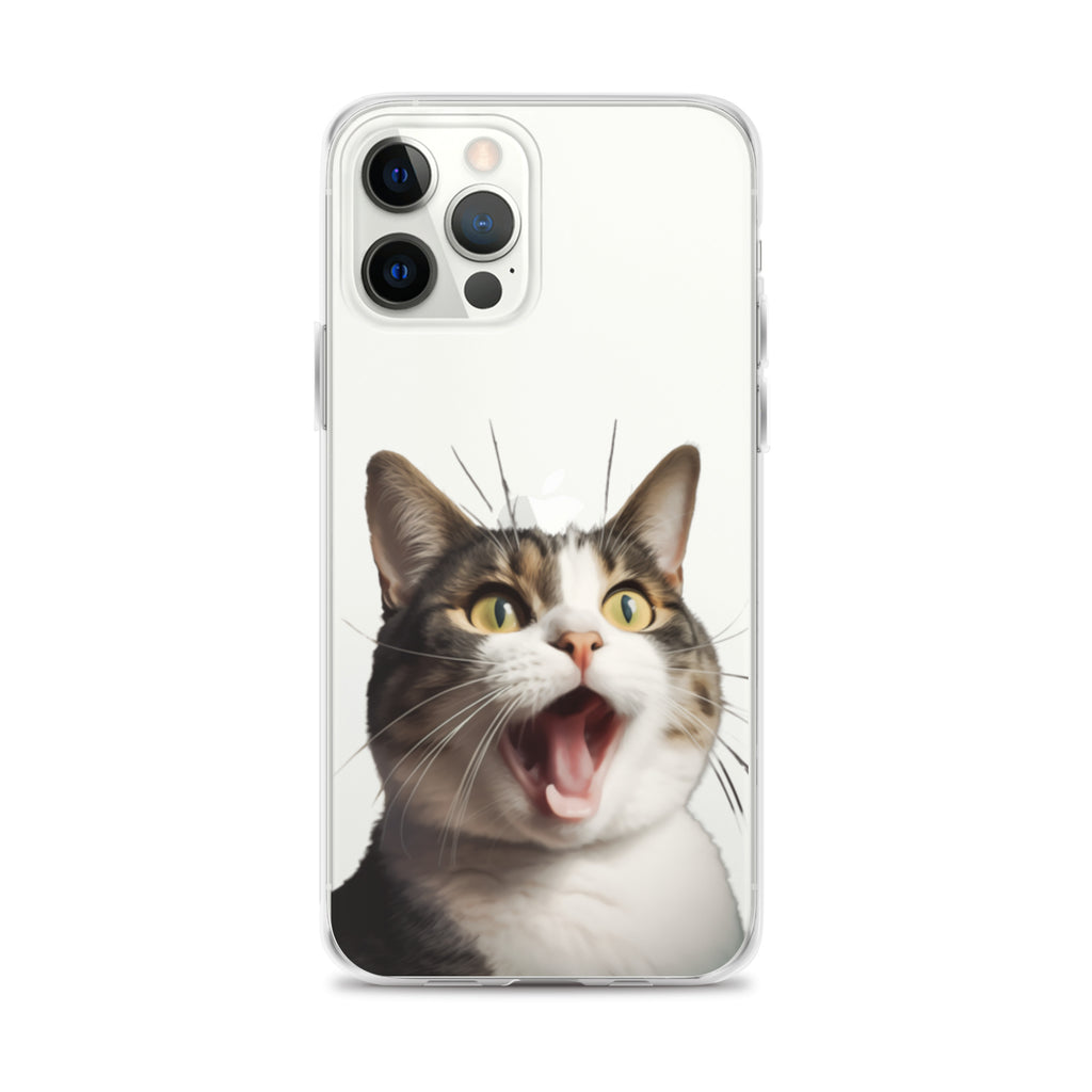 Cat H Clear Case for iPhone