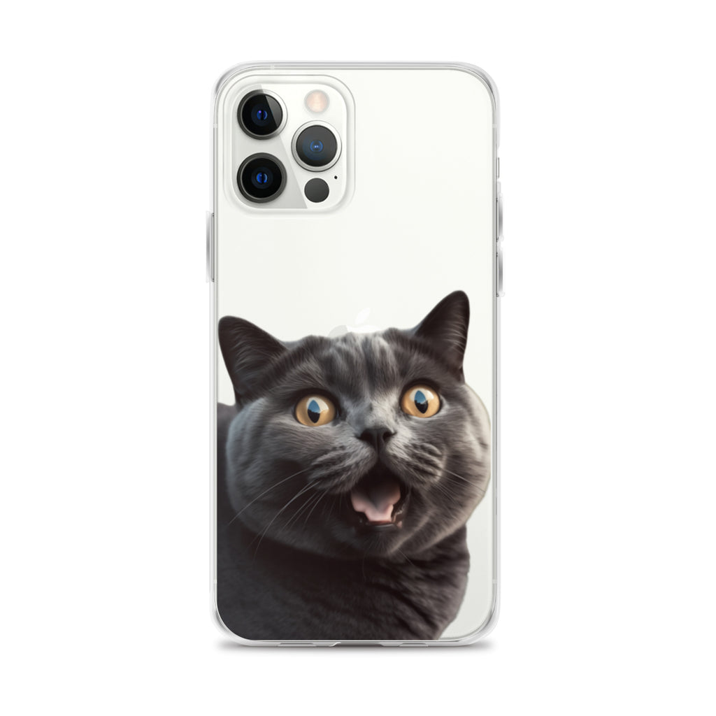 Cat  I Clear Case for iPhone