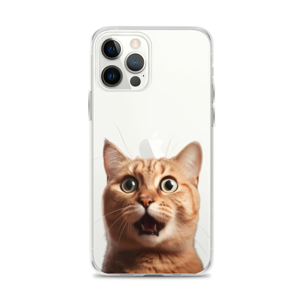 Cat J Clear Case for iPhone