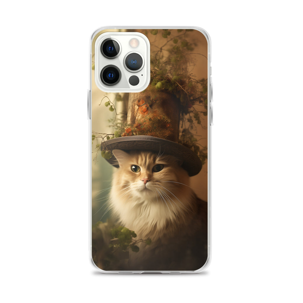 Cat Hat A Clear Case for iPhone