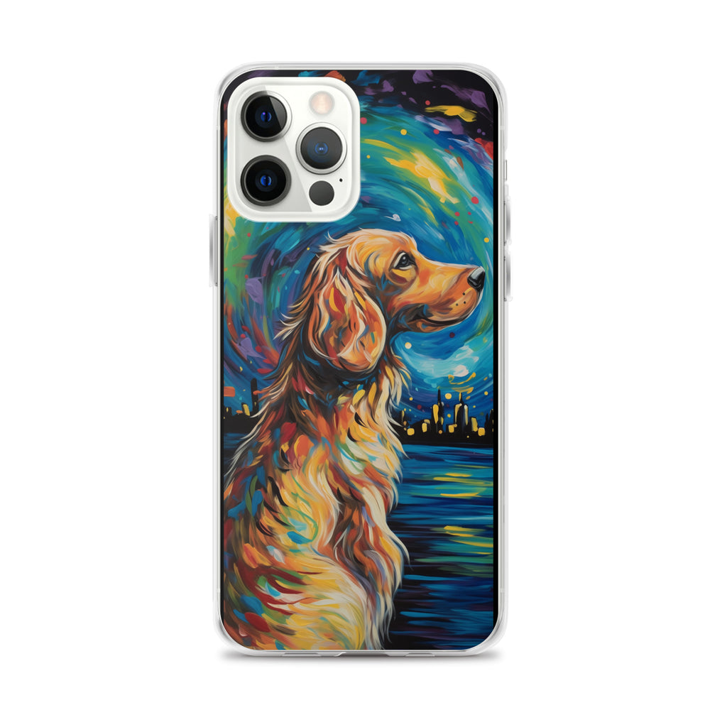 Van Gogh dog F Clear Case for iPhone