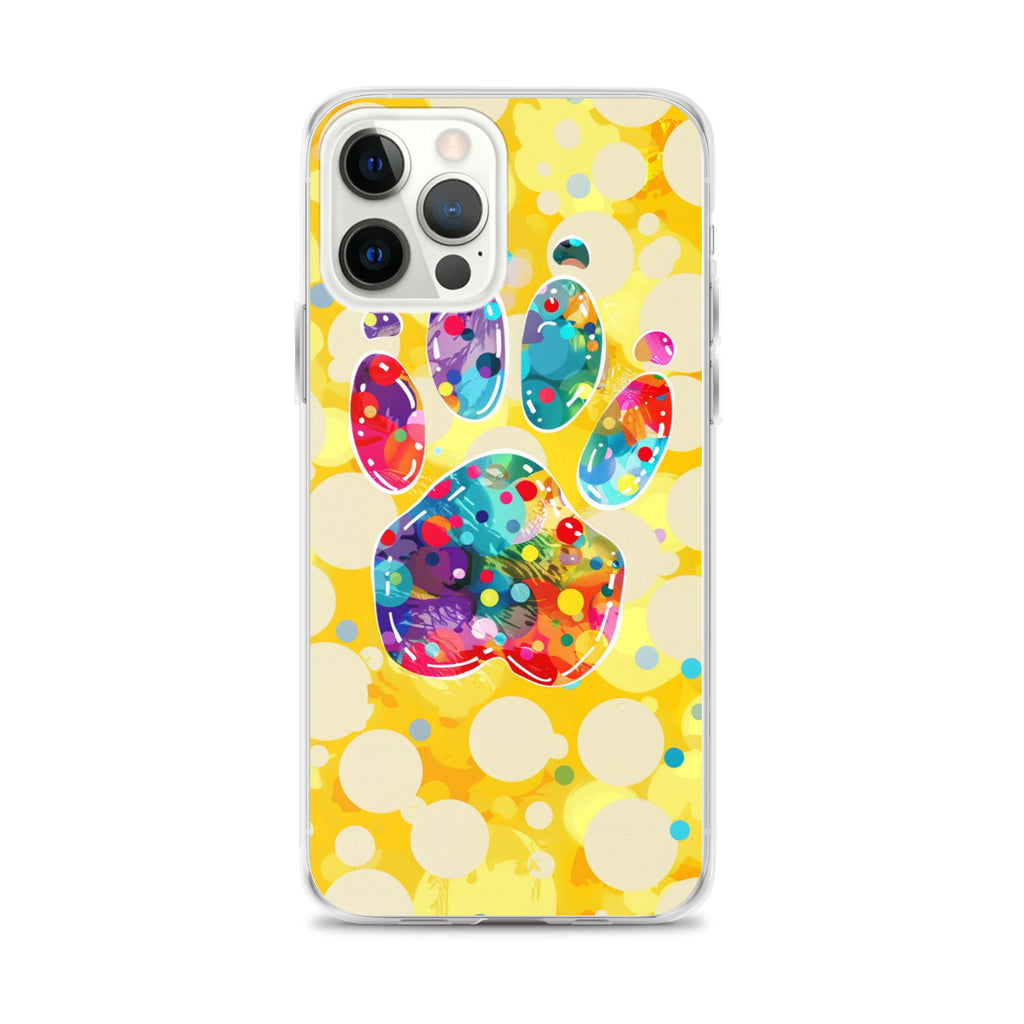 Artistic PawPrints Borealis Clear Case for iPhone®