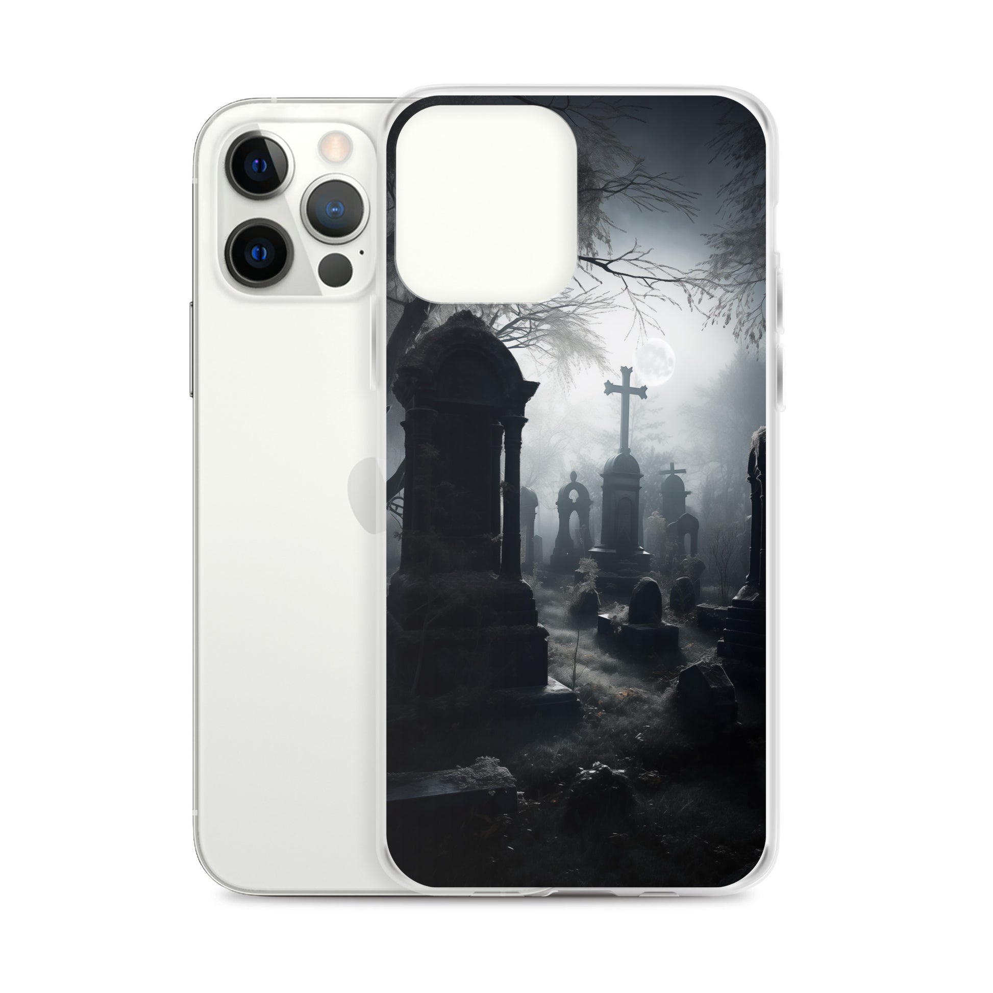 Cemetery B Clear Case for iPhone