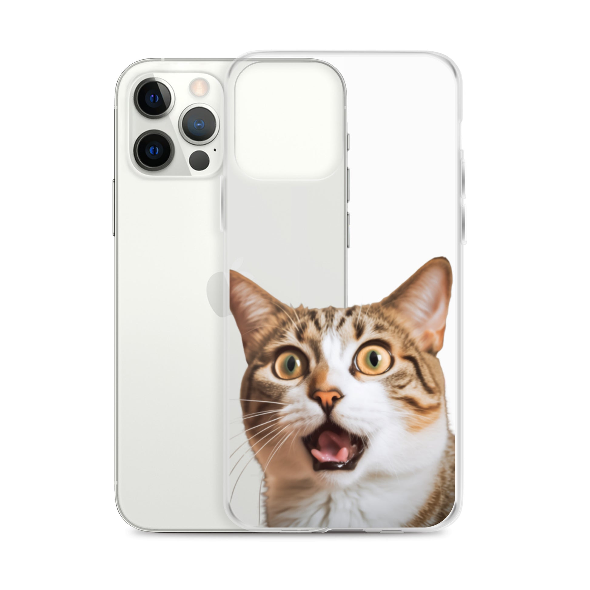 Cat A Clear Case for iPhone