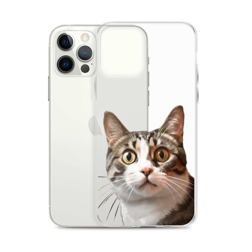 Cat D Clear Case for iPhone