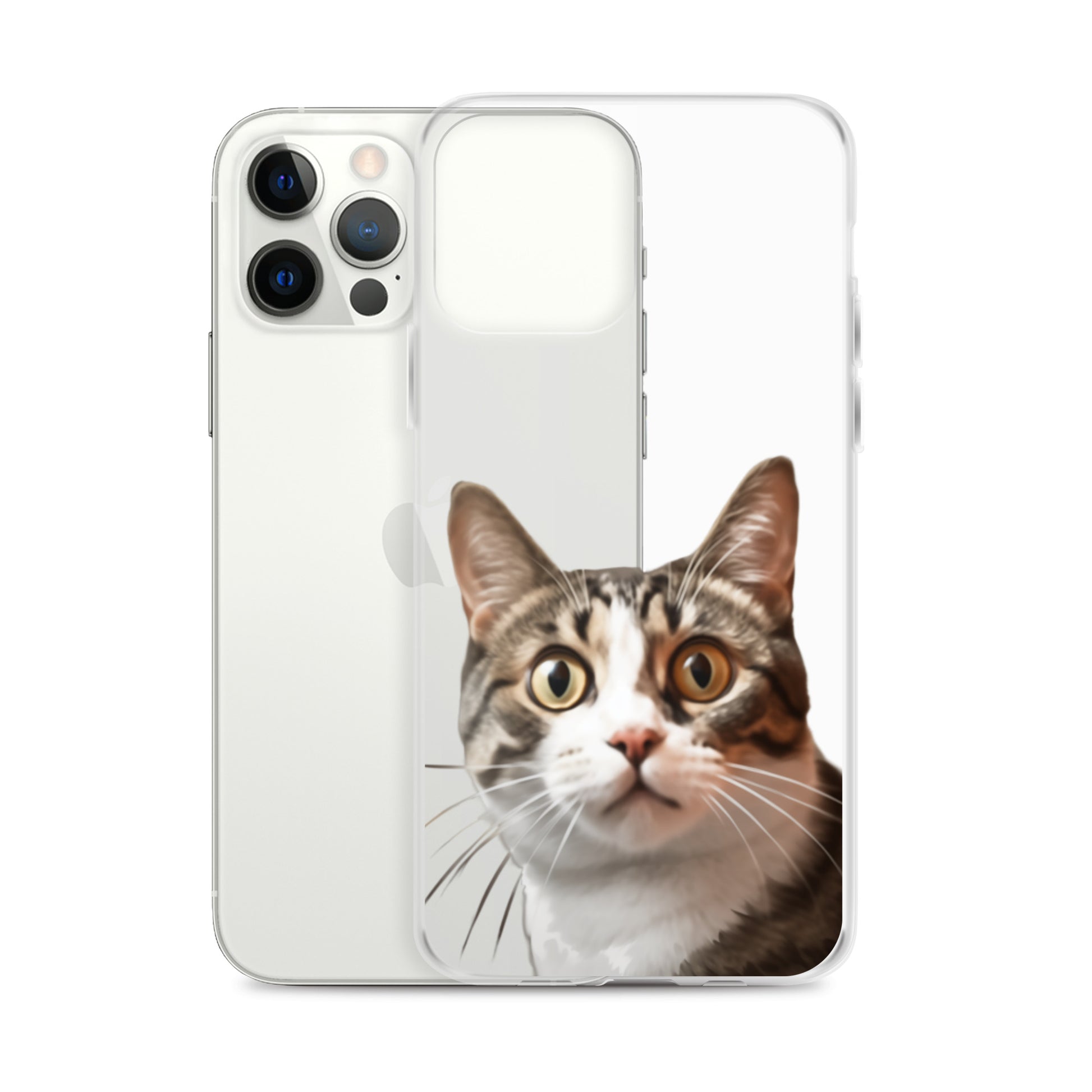 Cat D Clear Case for iPhone