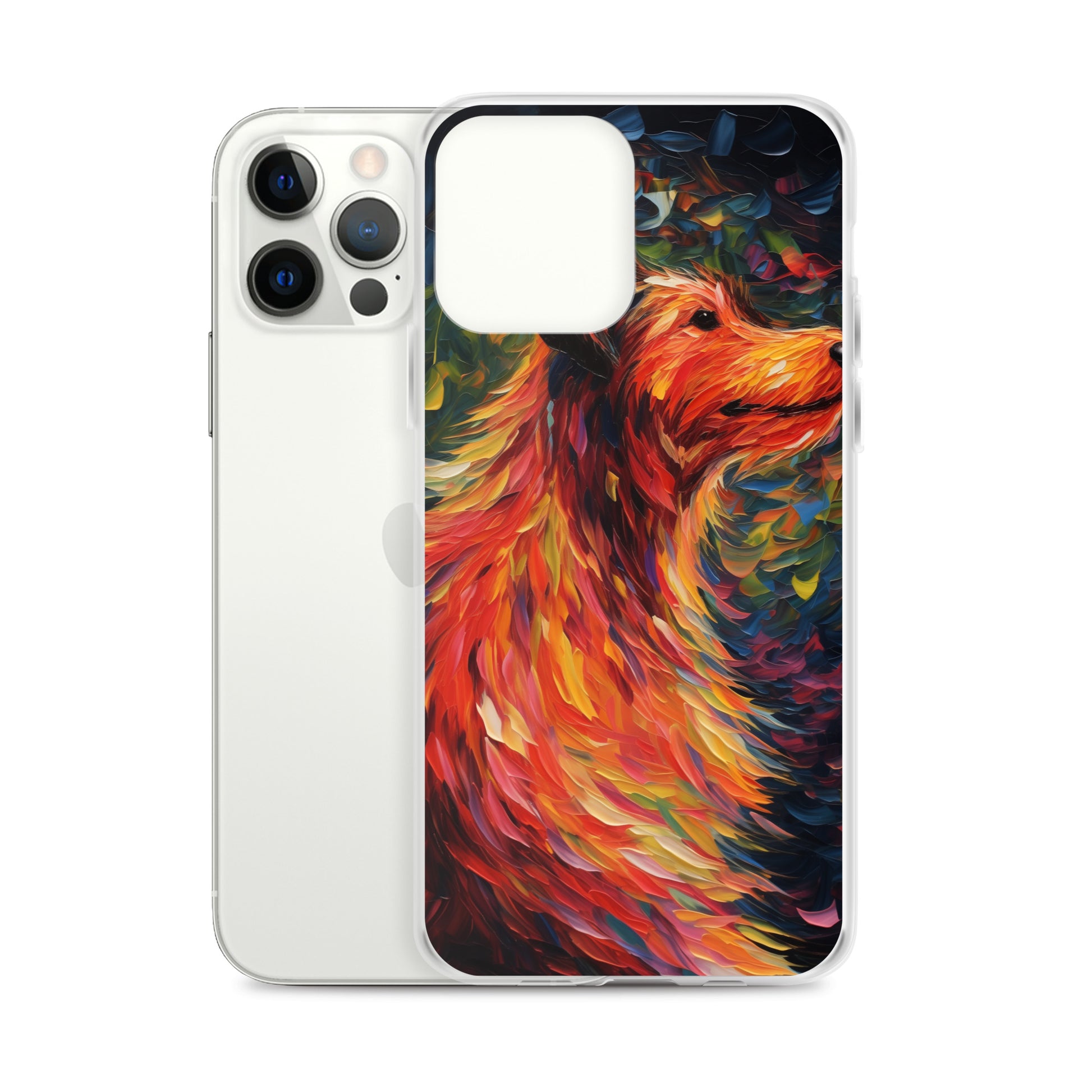 Van Gogh dog C Clear Case for iPhone