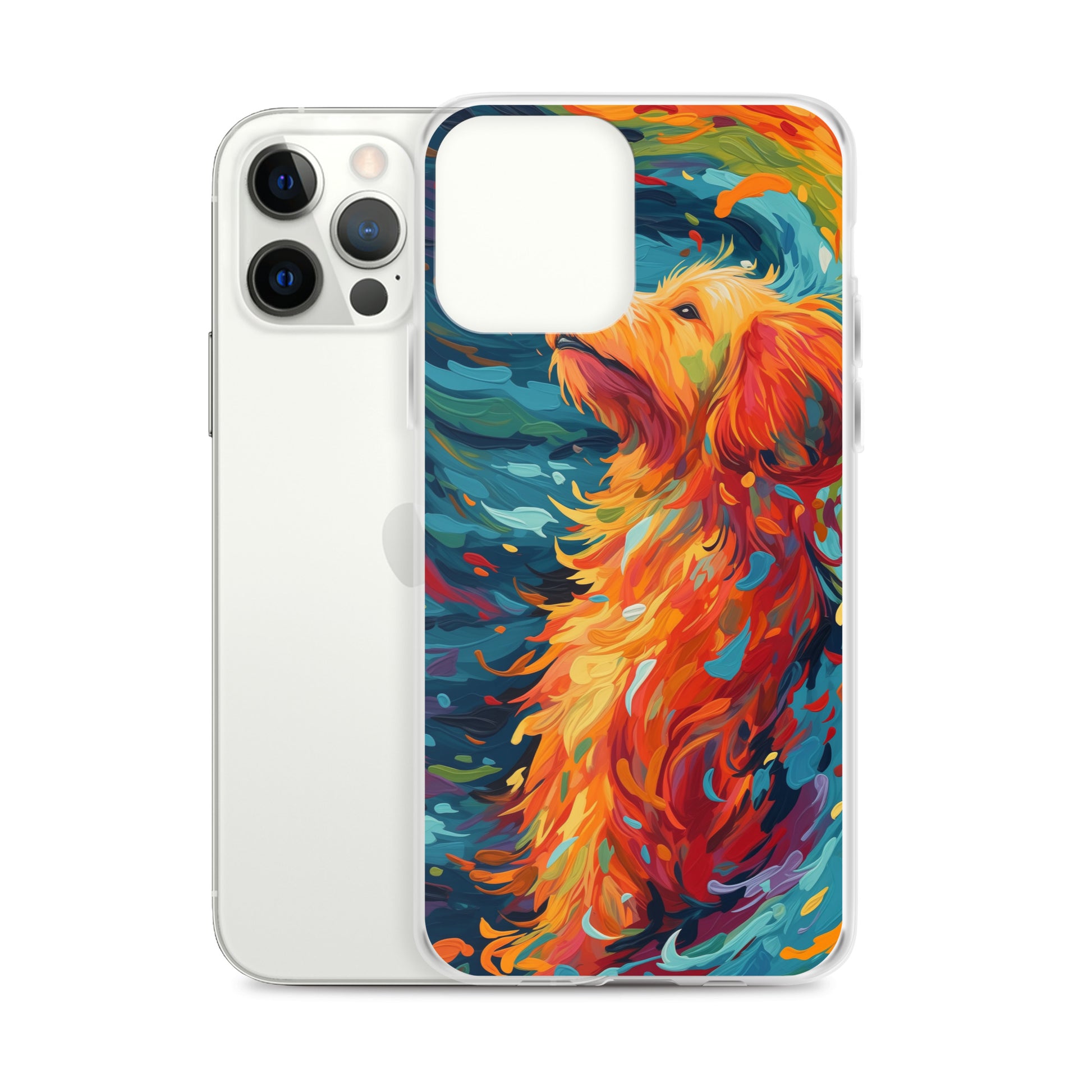 Van Gogh dog B Clear Case for iPhone