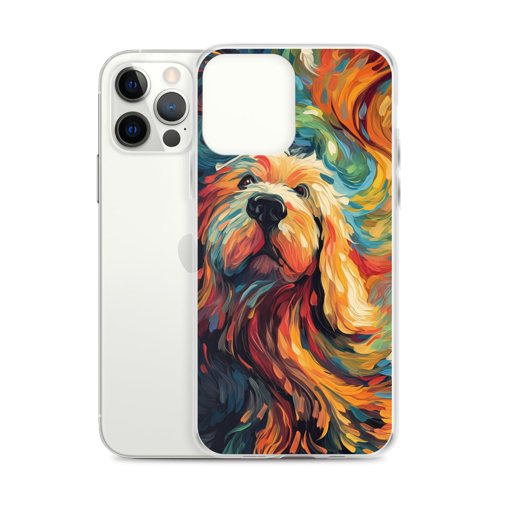 Van Gogh dog D Clear Case for iPhone