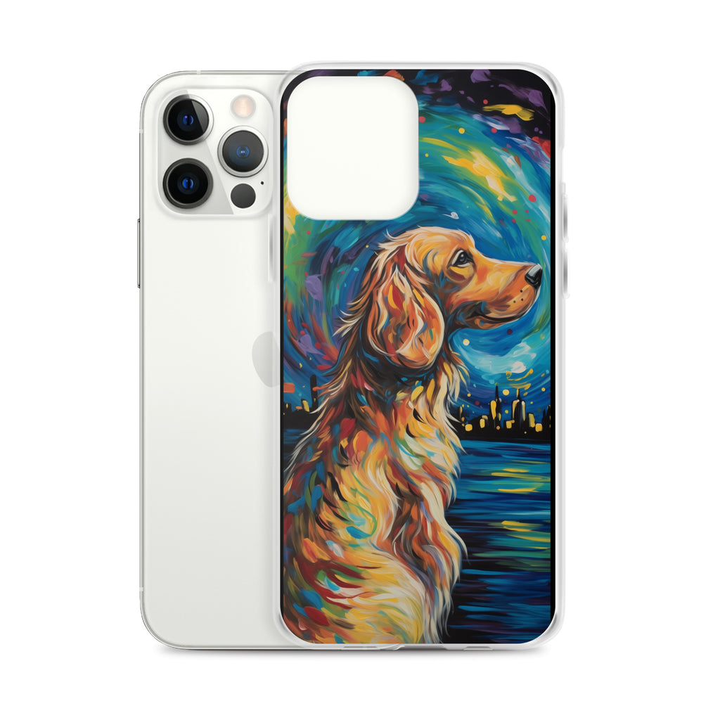 Van Gogh dog F Clear Case for iPhone