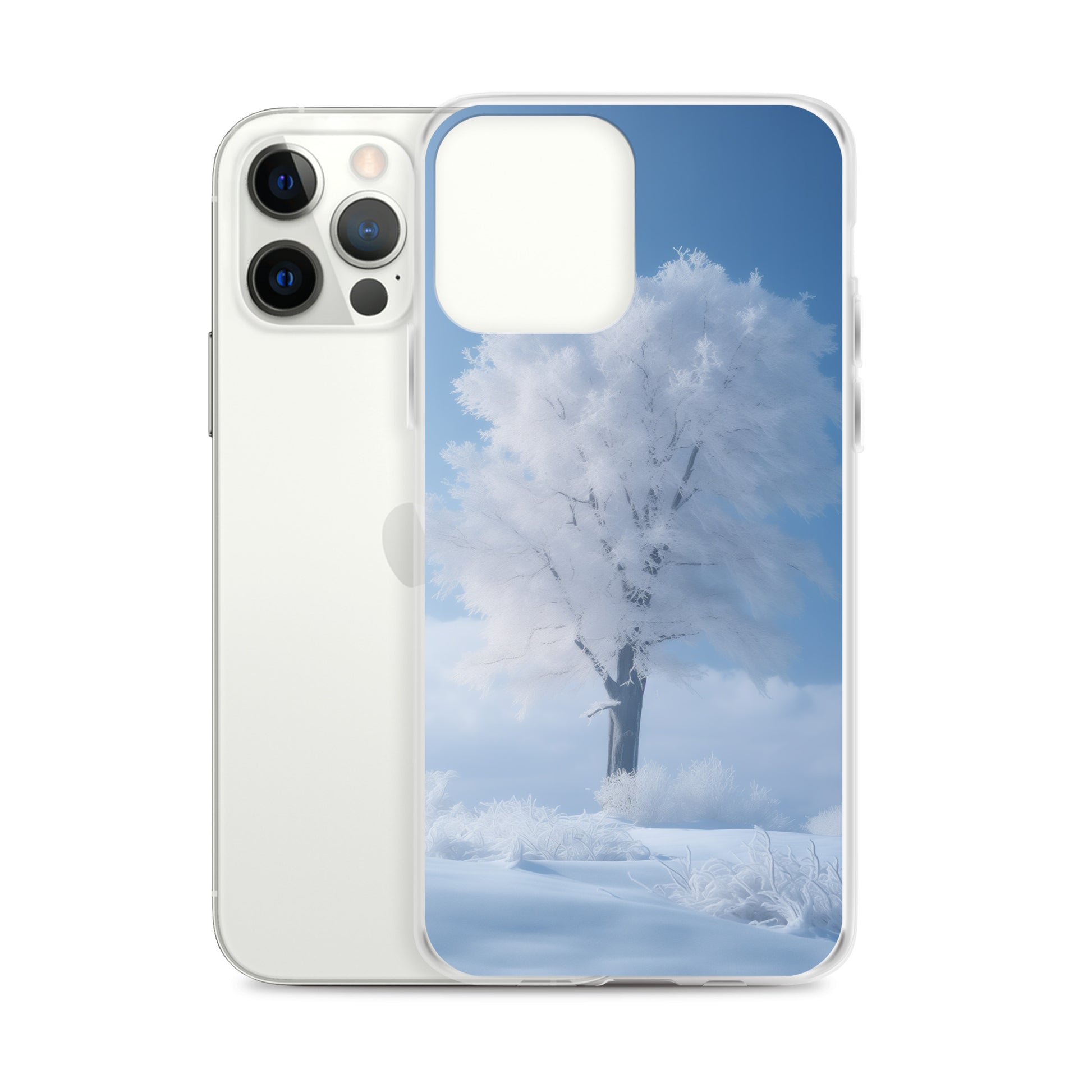 Snow Tree B Clear Case for iPhone®