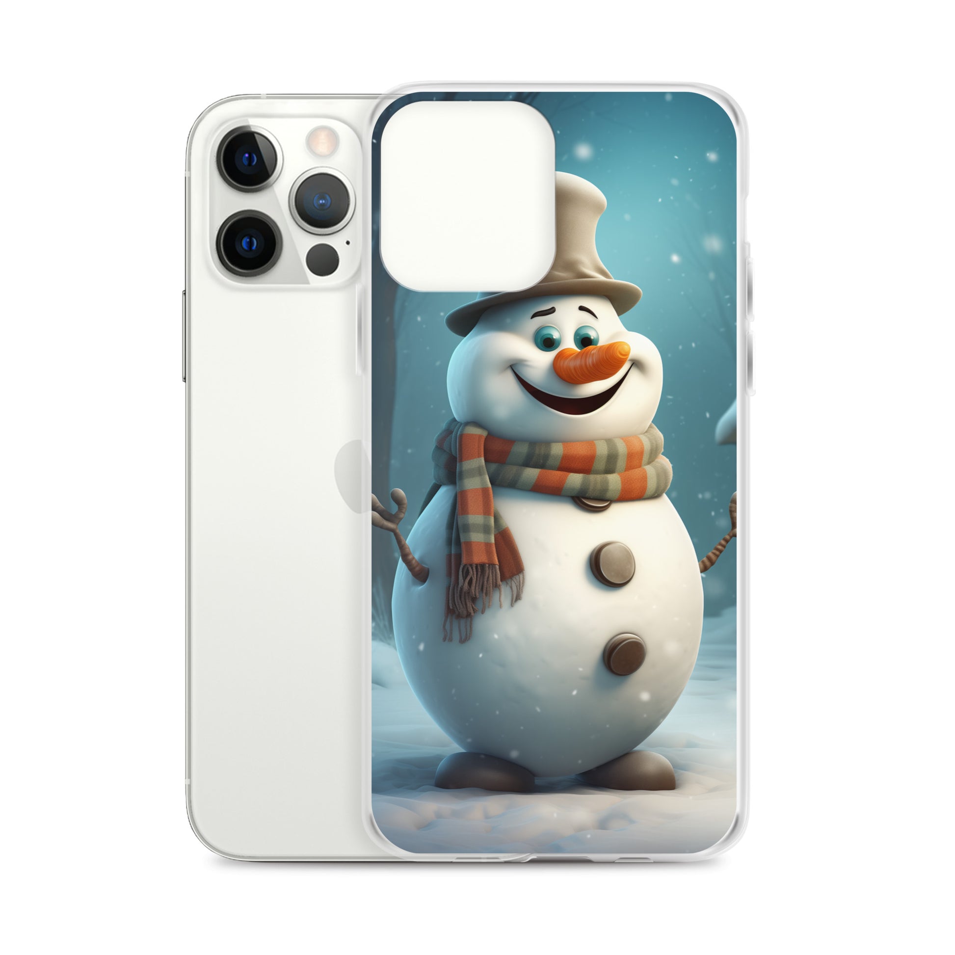 Snowman Finley Clear Case for iPhone®