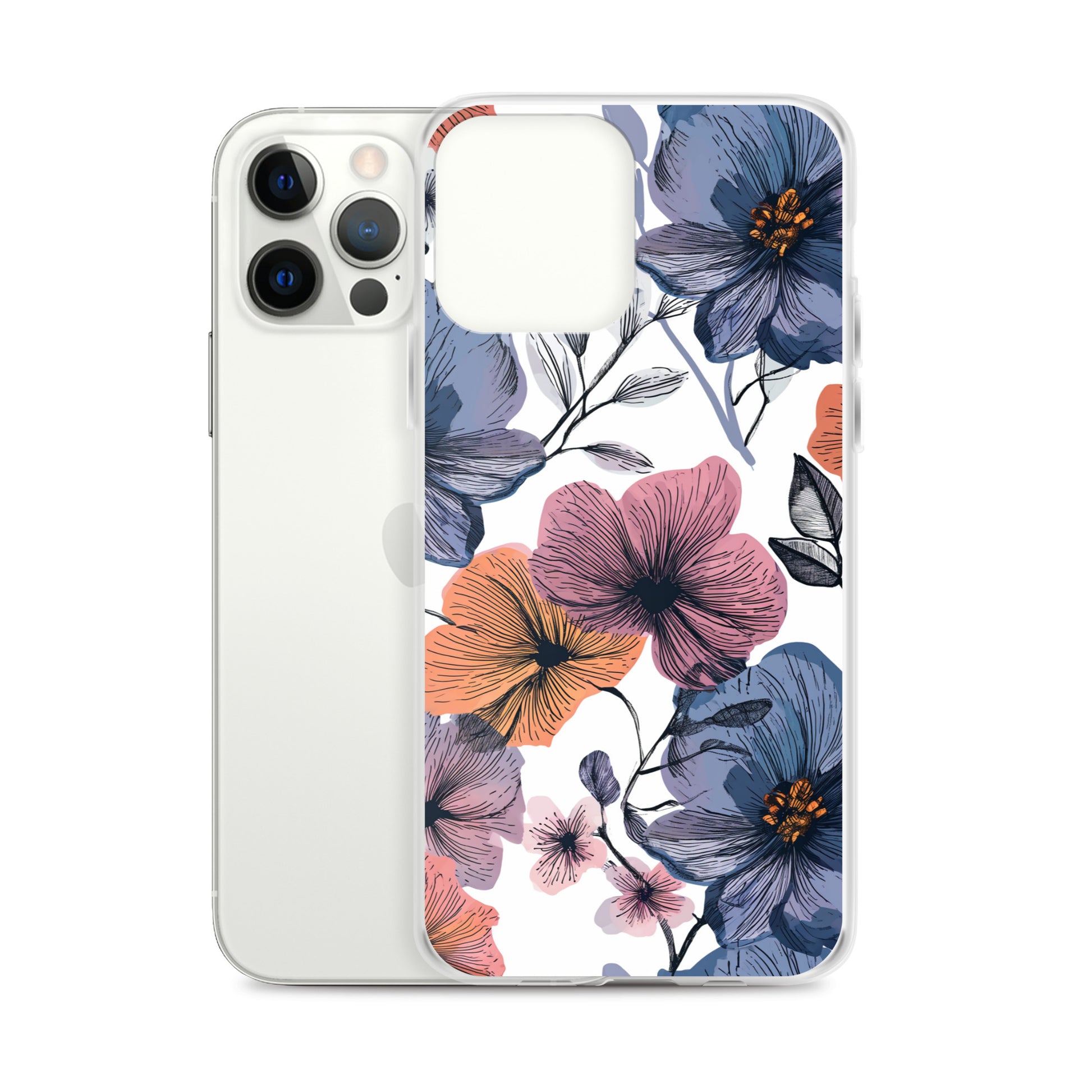 Flower Beautiful Clear Case for iPhone®