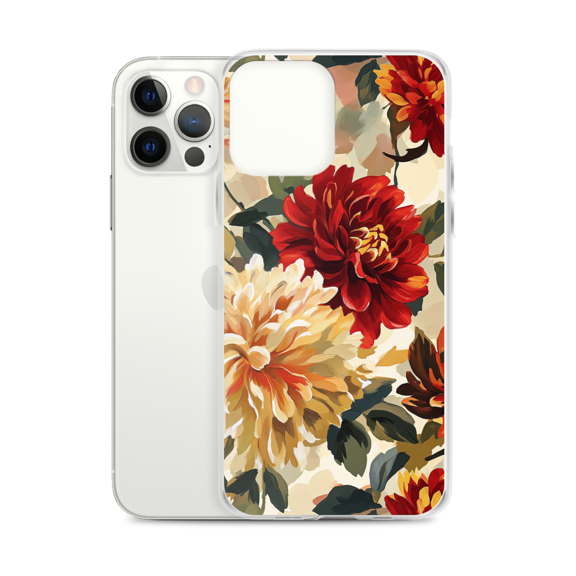 Flower Coral Clear Case for iPhone®