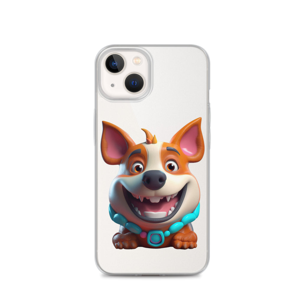 Cartoon Dog A Clear Case for iPhone®