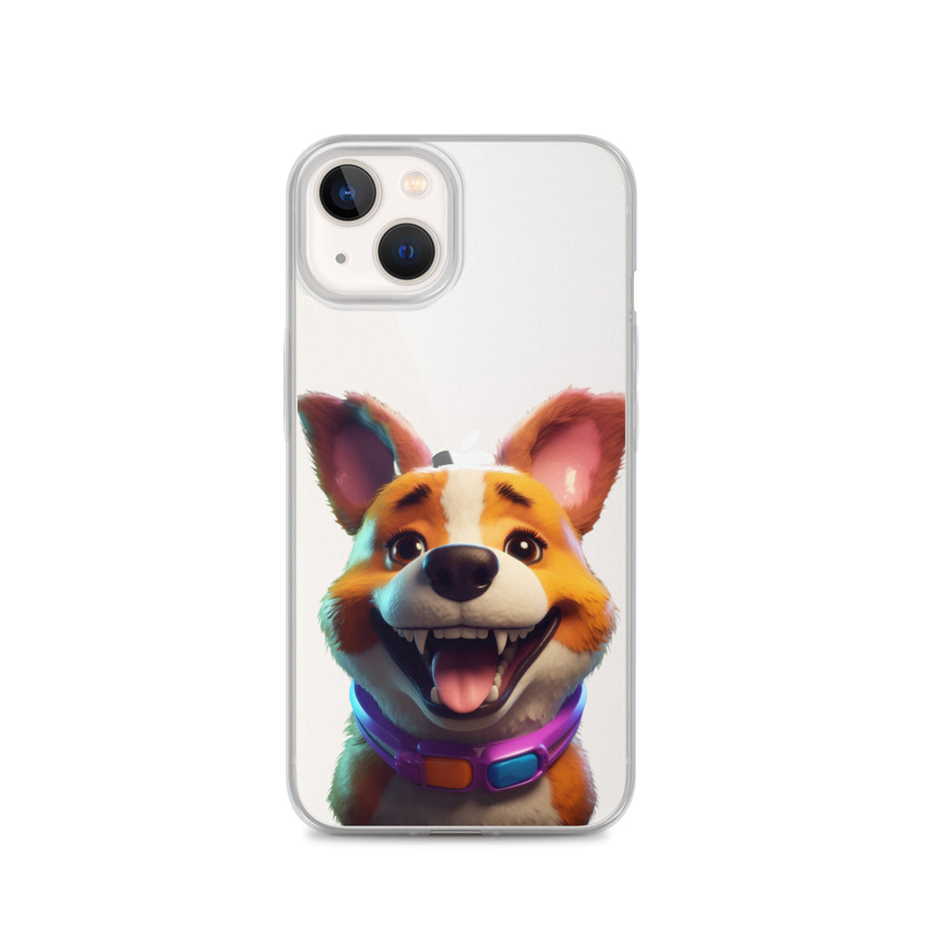 Dog E Clear Case for iPhone®