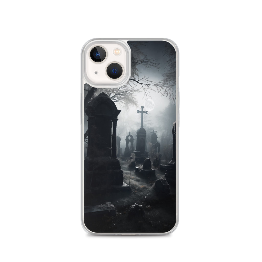 Cemetery B Clear Case for iPhone