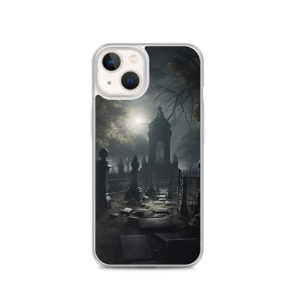 Cemetery D Clear Case for iPhone