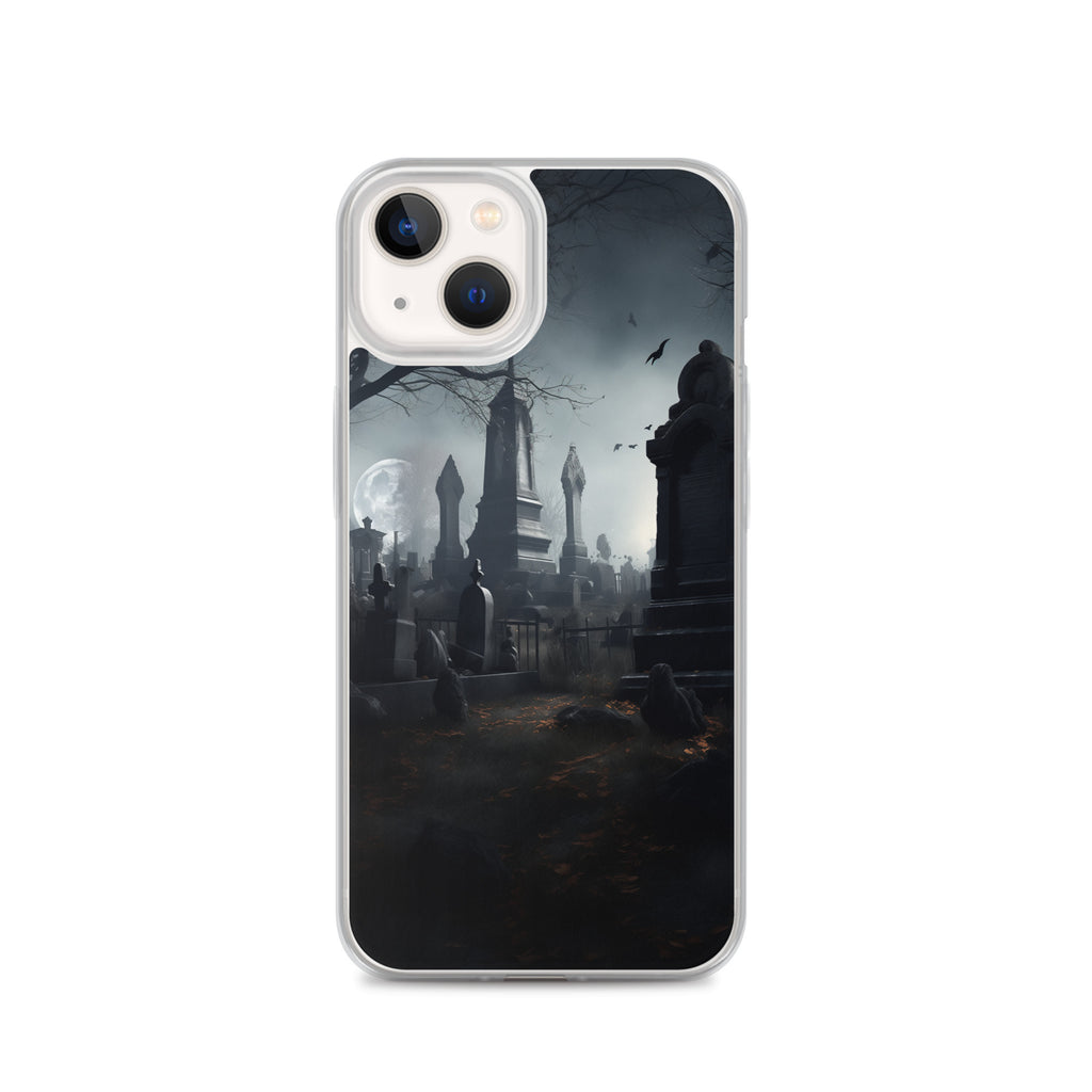 Cemetery E Clear Case for iPhone