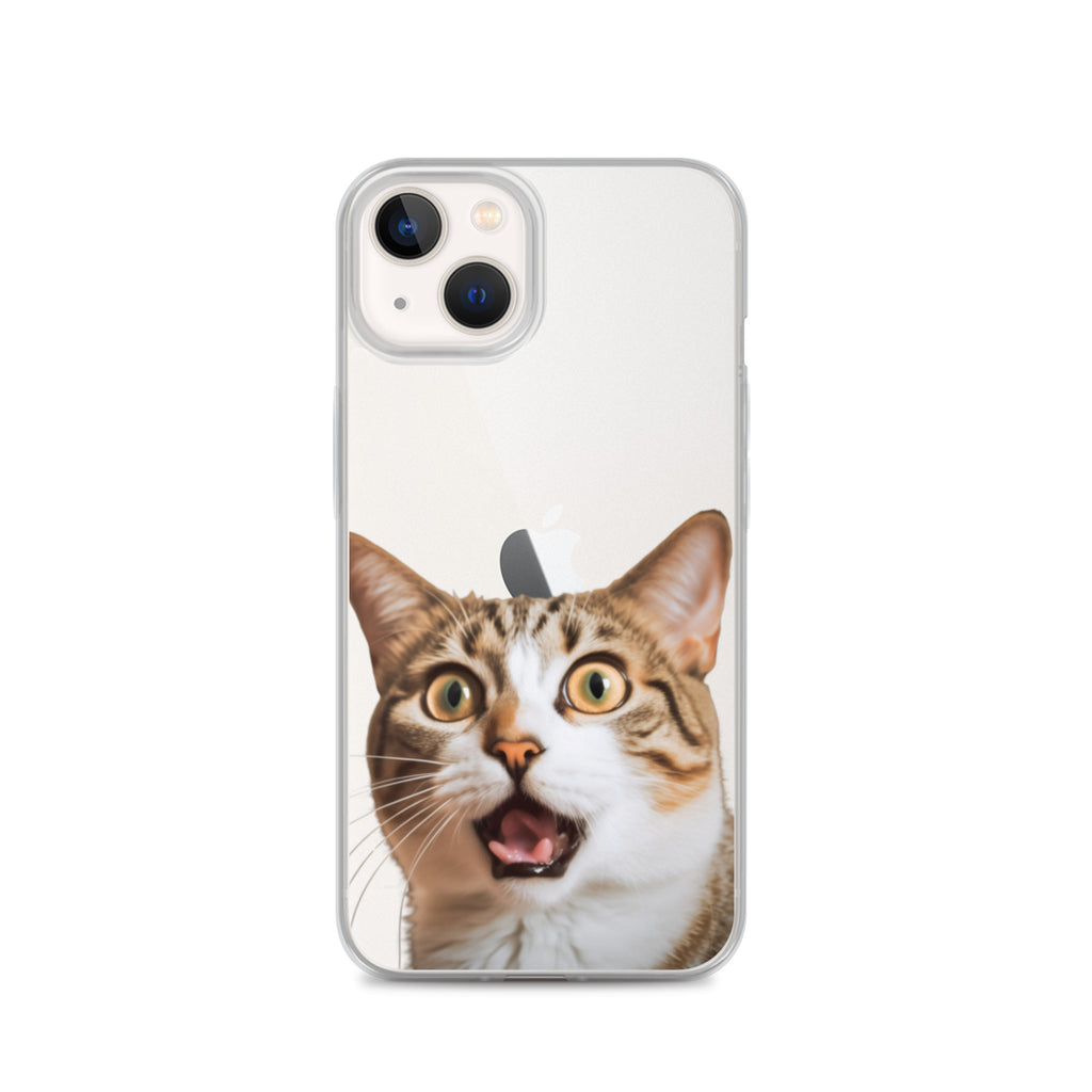 Cat A Clear Case for iPhone