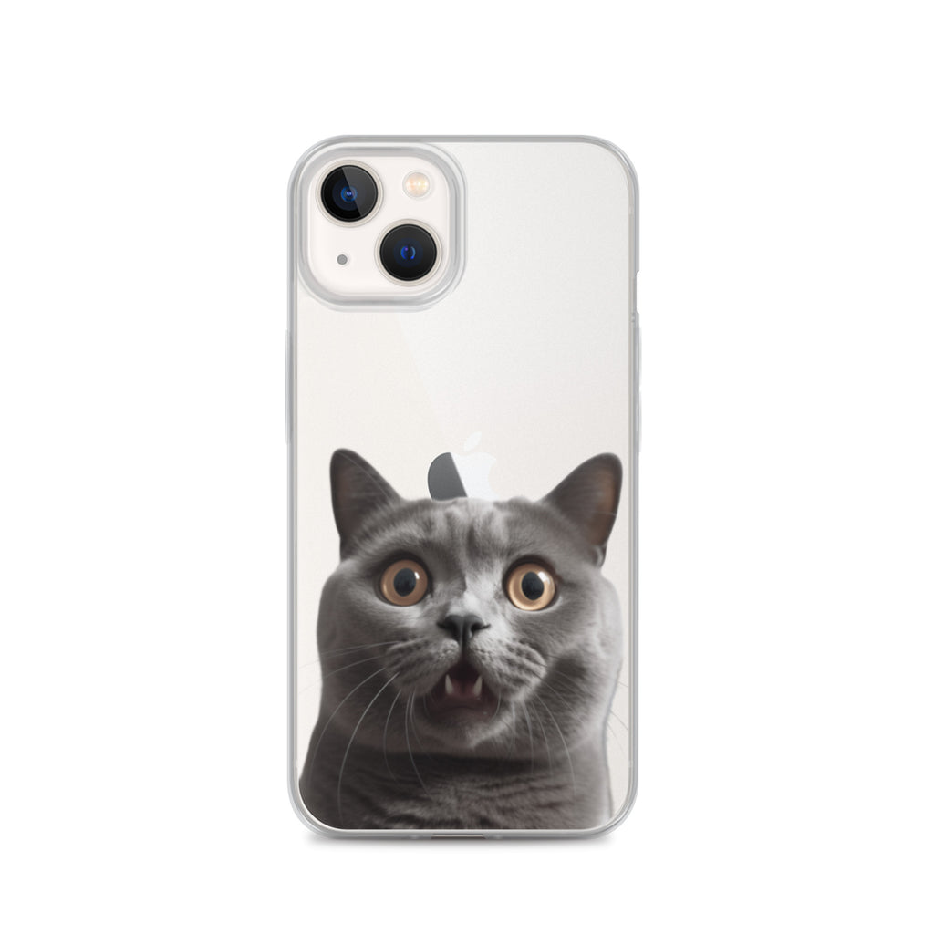 Cat B Clear Case for iPhone