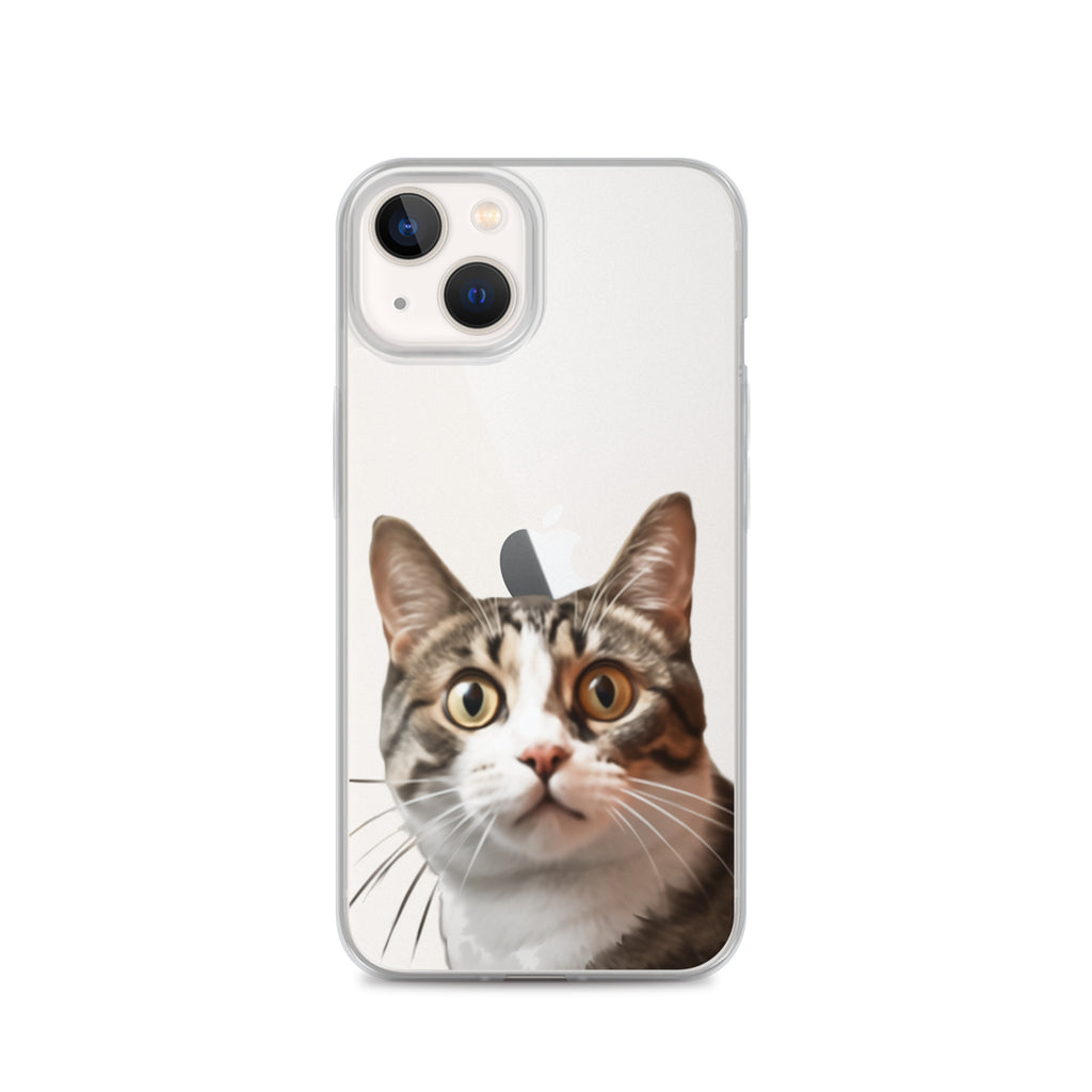 Cat D Clear Case for iPhone