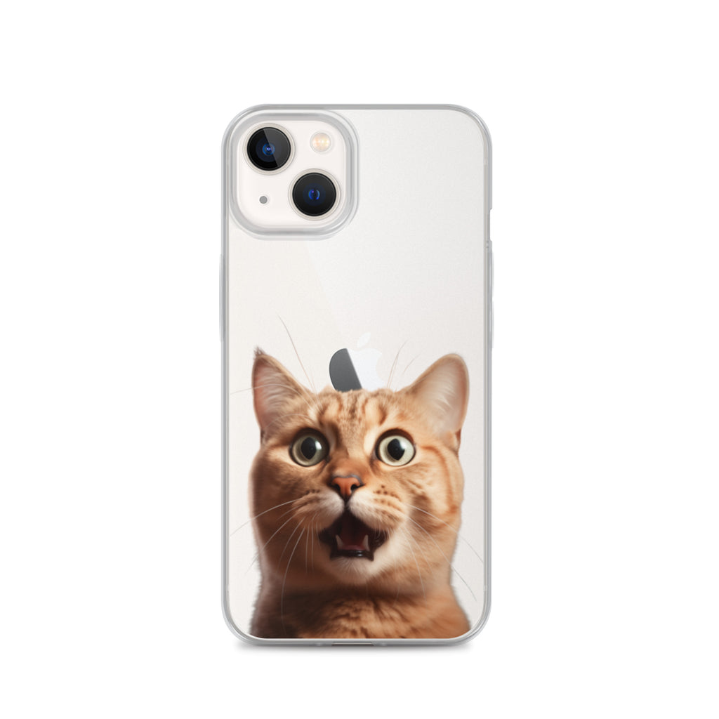 Cat J Clear Case for iPhone