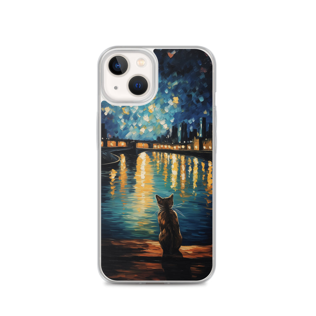 River Cat C Clear Case for iPhone