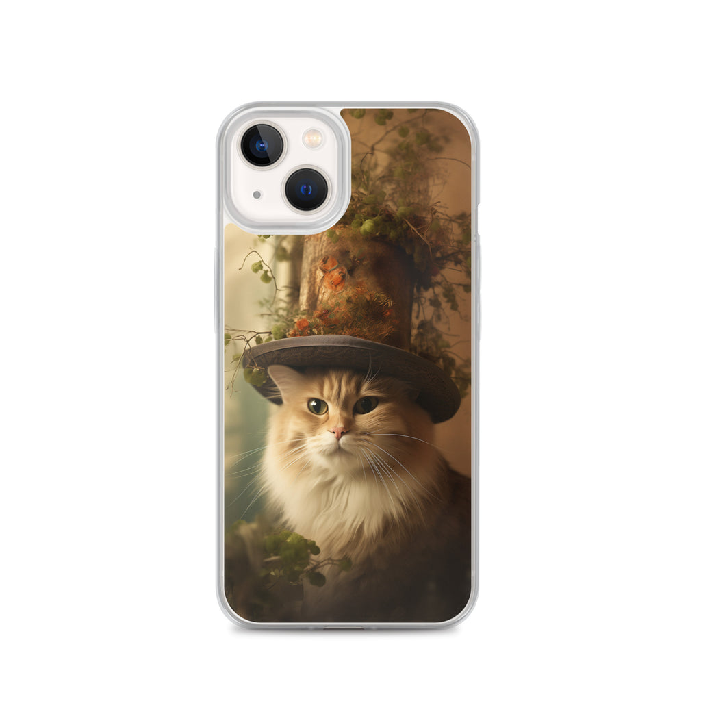 Cat Hat A Clear Case for iPhone