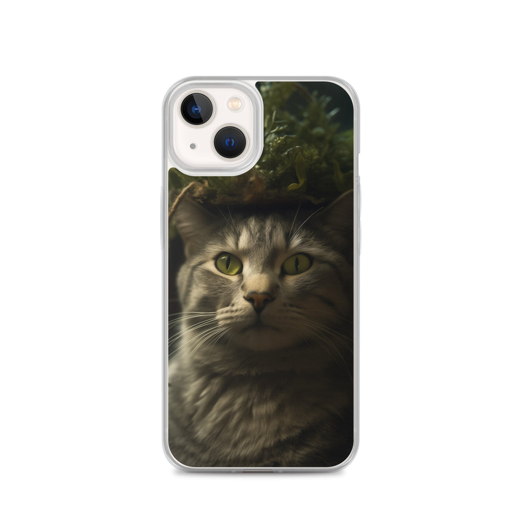 Cat Hat C Clear Case for iPhone