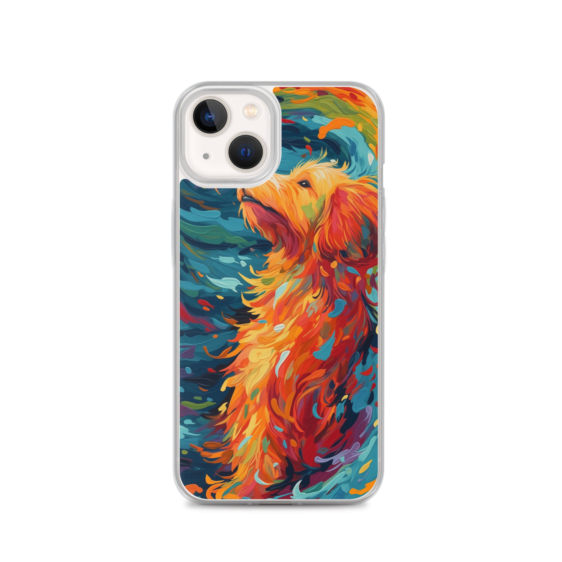 Van Gogh dog B Clear Case for iPhone