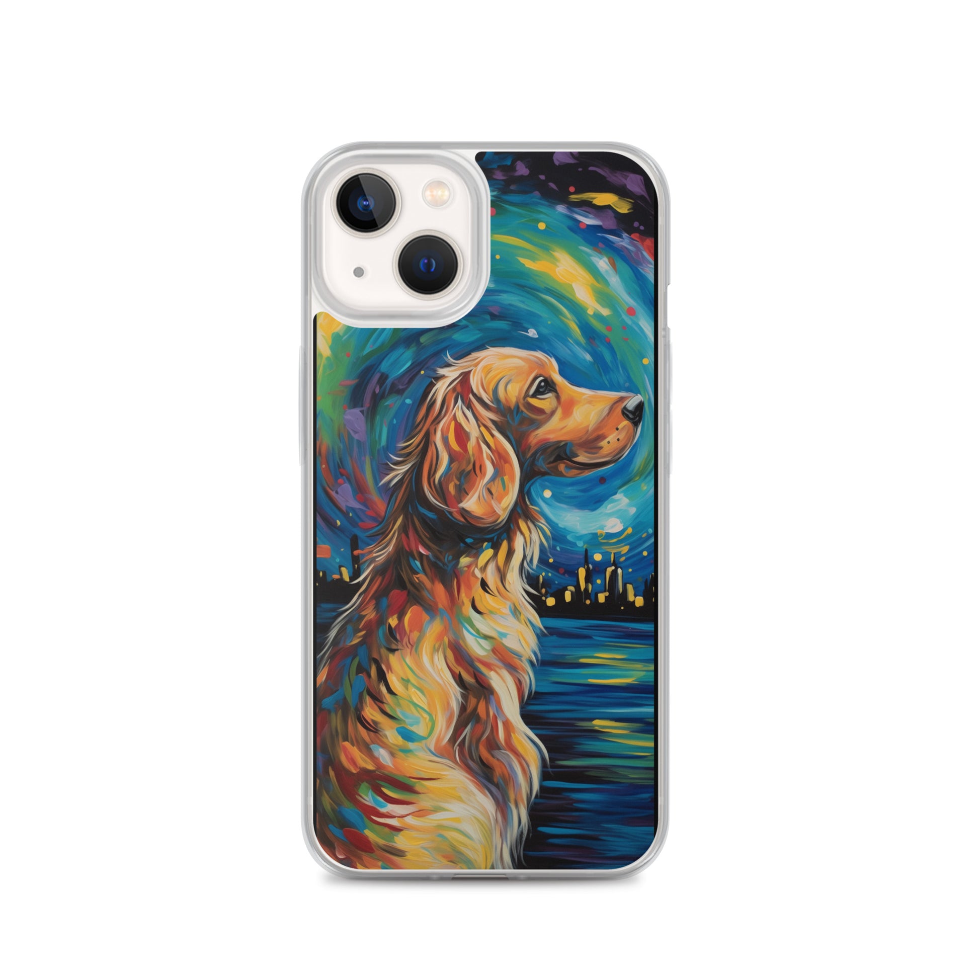 Van Gogh dog F Clear Case for iPhone