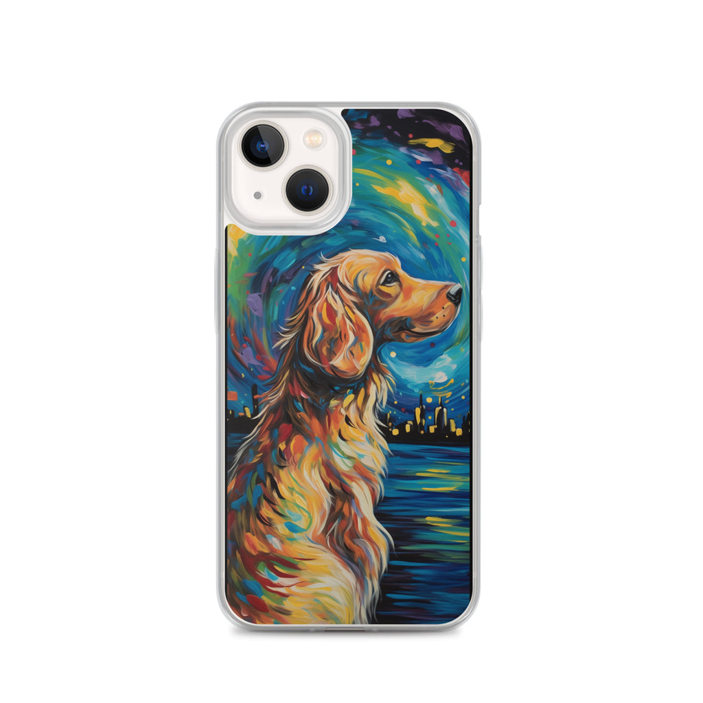 Van Gogh dog F Clear Case for iPhone