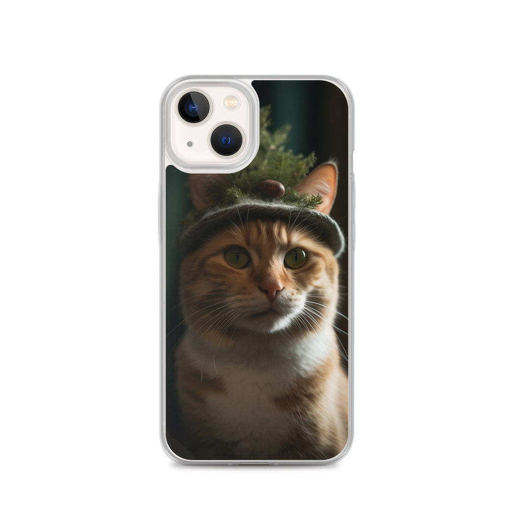 Cat Hat F Clear Case for iPhone®