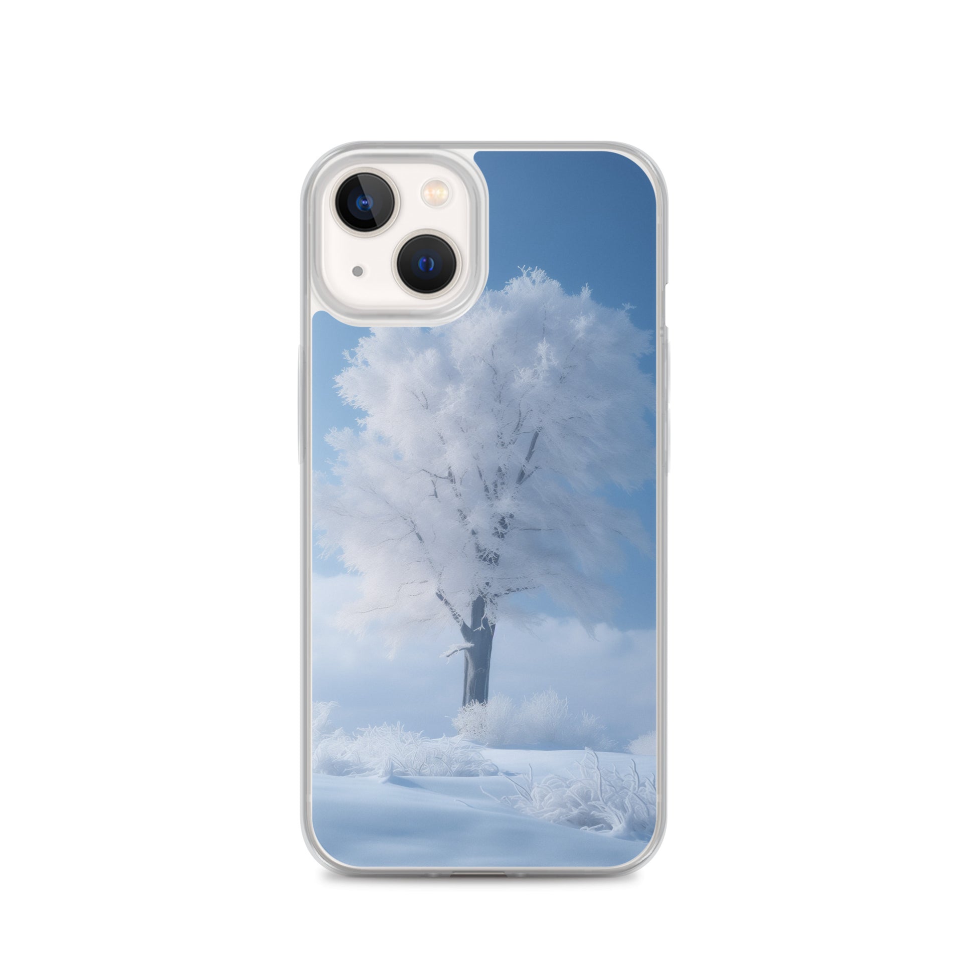 Snow Tree B Clear Case for iPhone®
