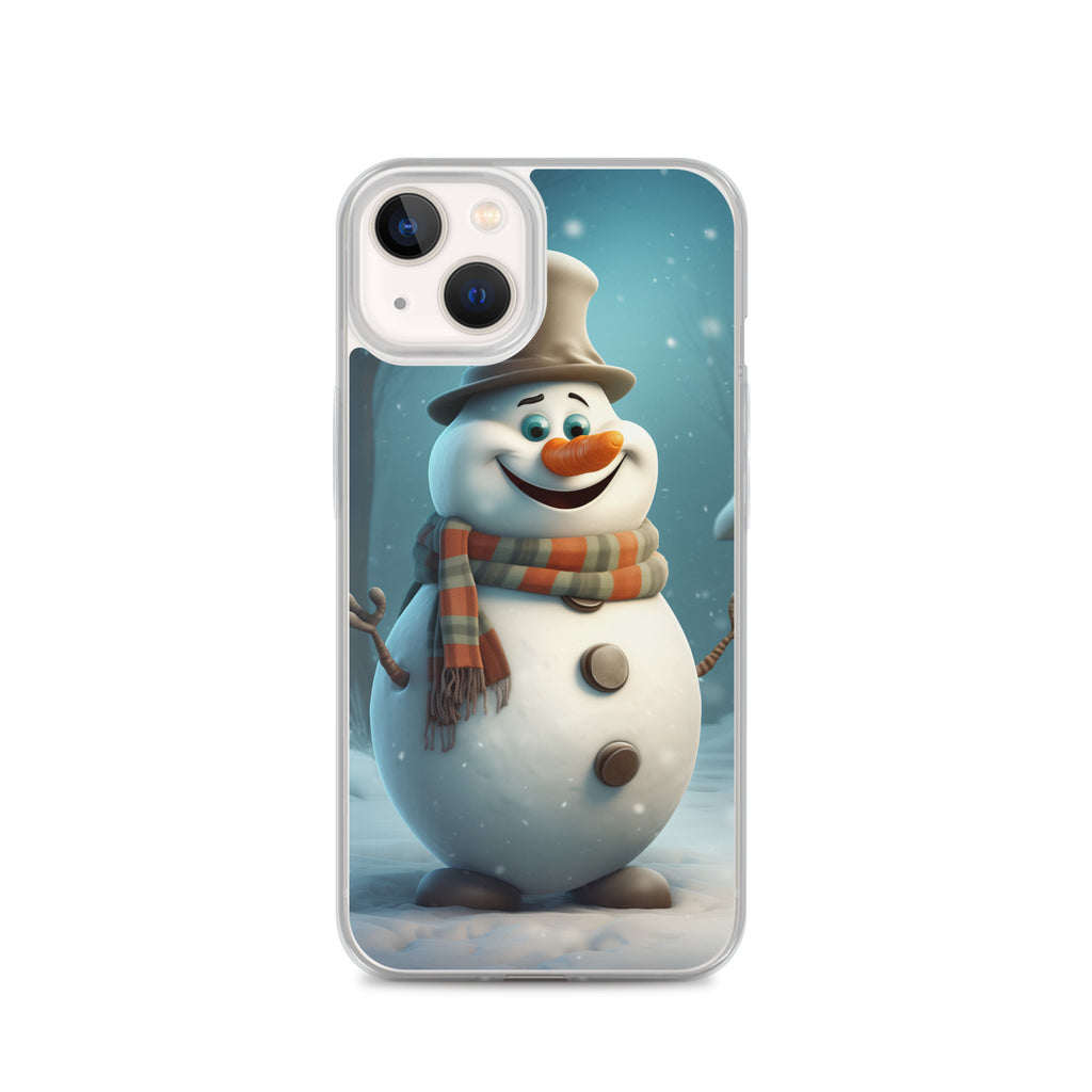 Snowman Finley Clear Case for iPhone®