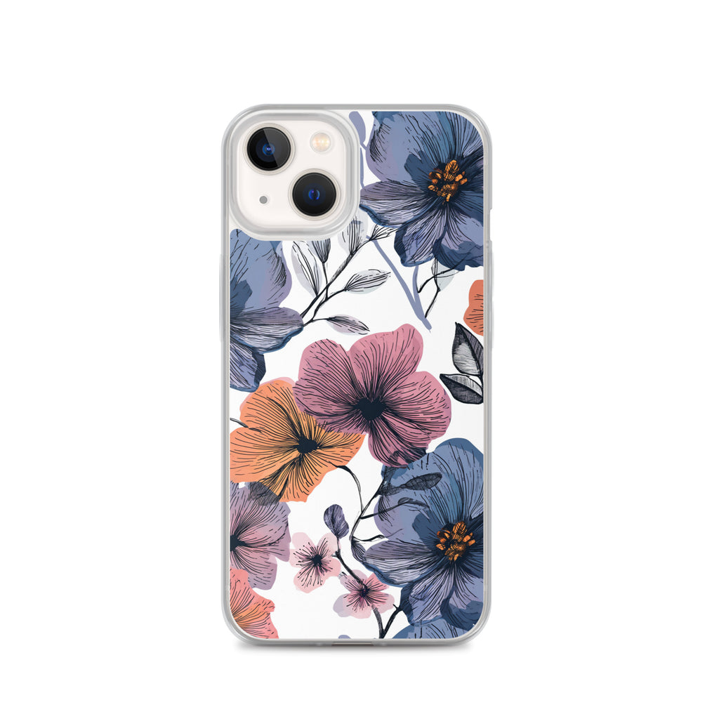 Flower Beautiful Clear Case for iPhone®