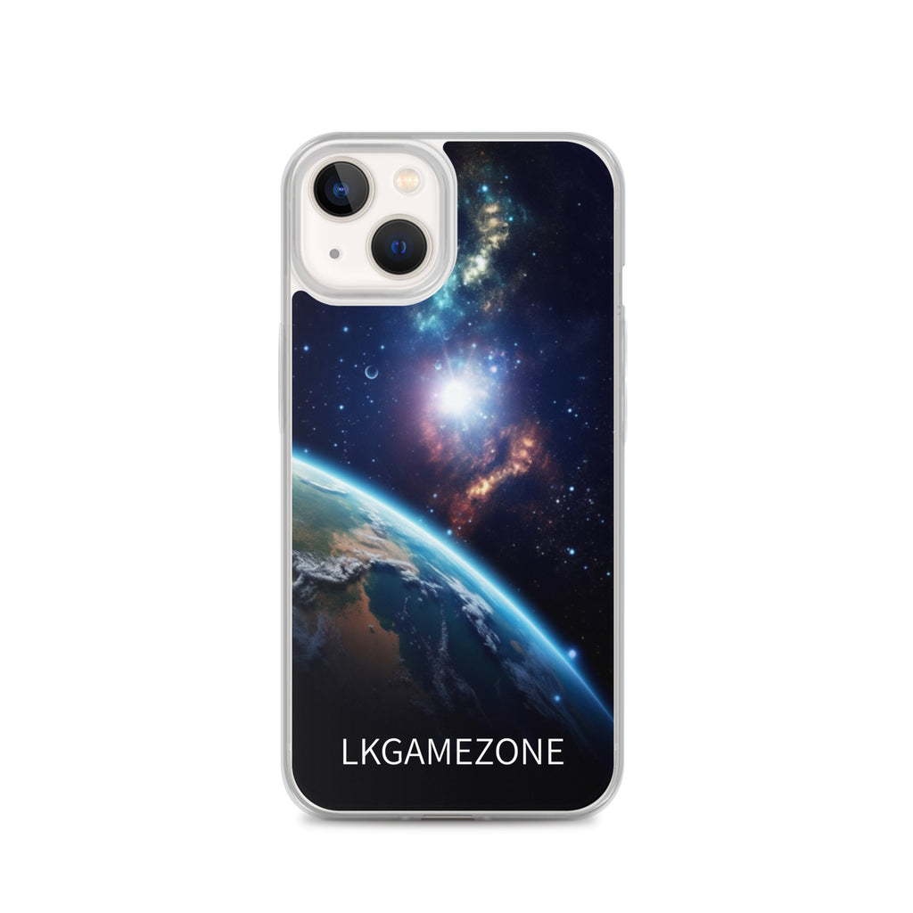 LKGAMEZONE GALAXY Clear Case for iPhone®