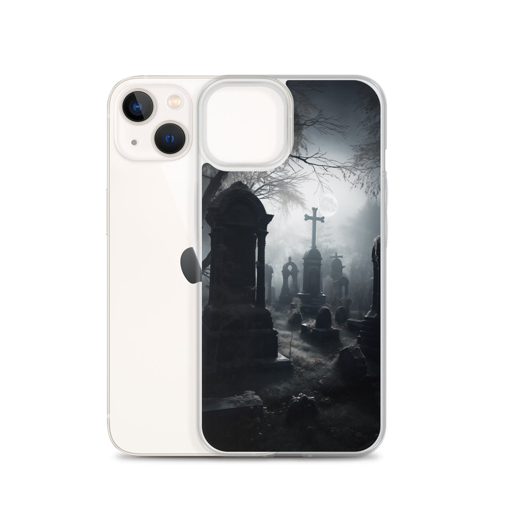 Cemetery B Clear Case for iPhone