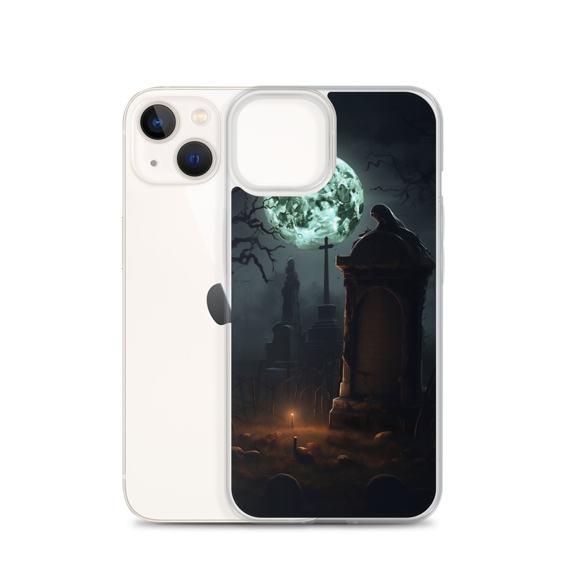 Cemetery C Clear Case for iPhone
