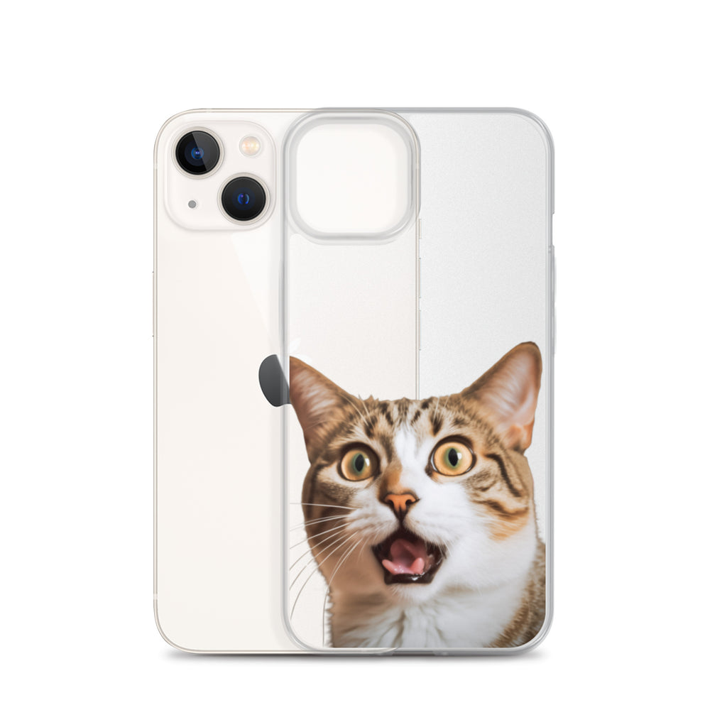 Cat A Clear Case for iPhone