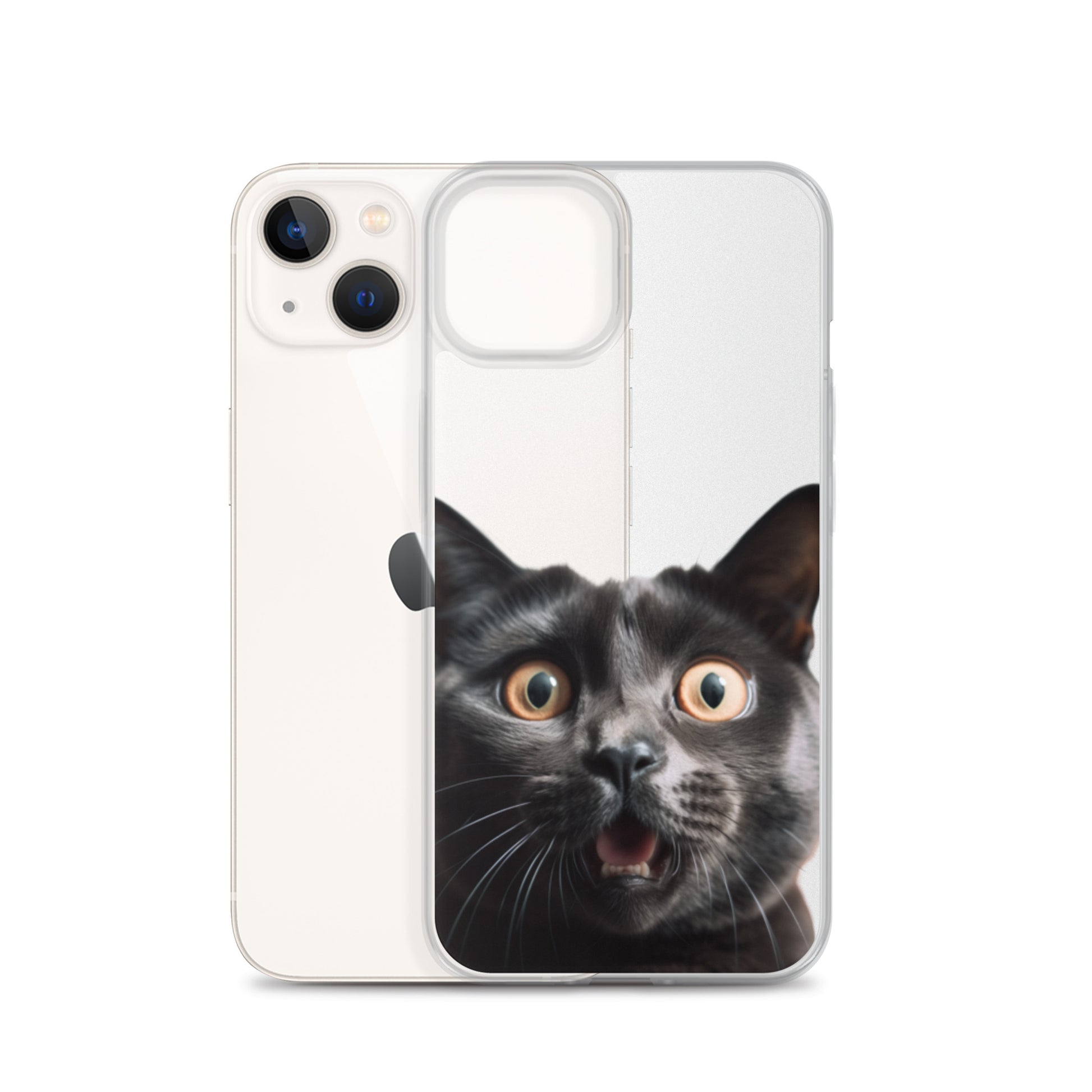 Cat G Clear Case for iPhone