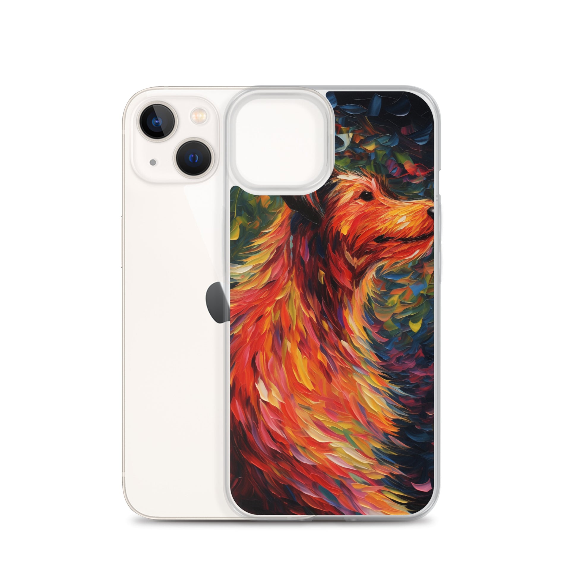 Van Gogh dog C Clear Case for iPhone