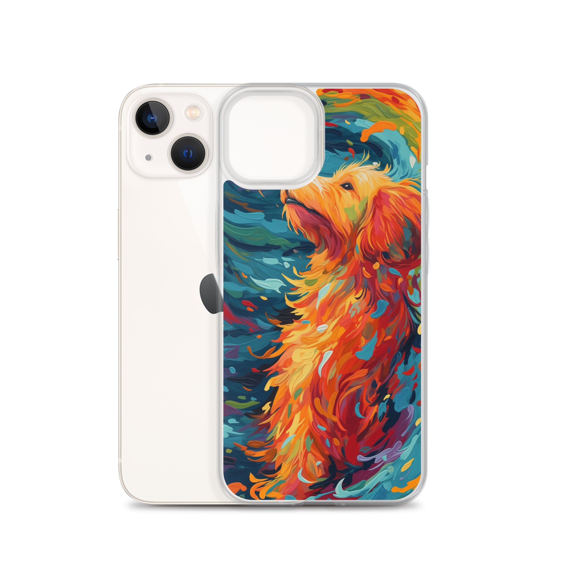 Van Gogh dog B Clear Case for iPhone