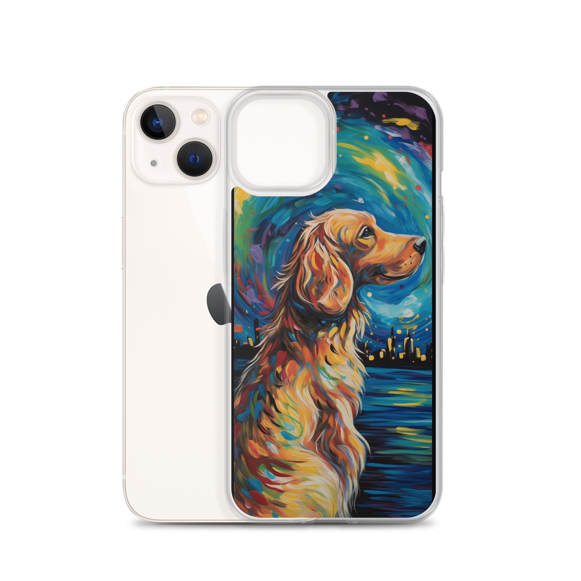Van Gogh dog F Clear Case for iPhone