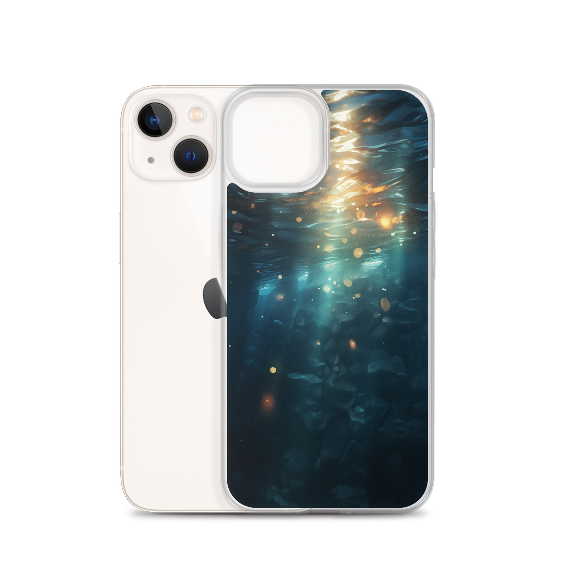 Soft Glow Mood D Clear Case for iPhone