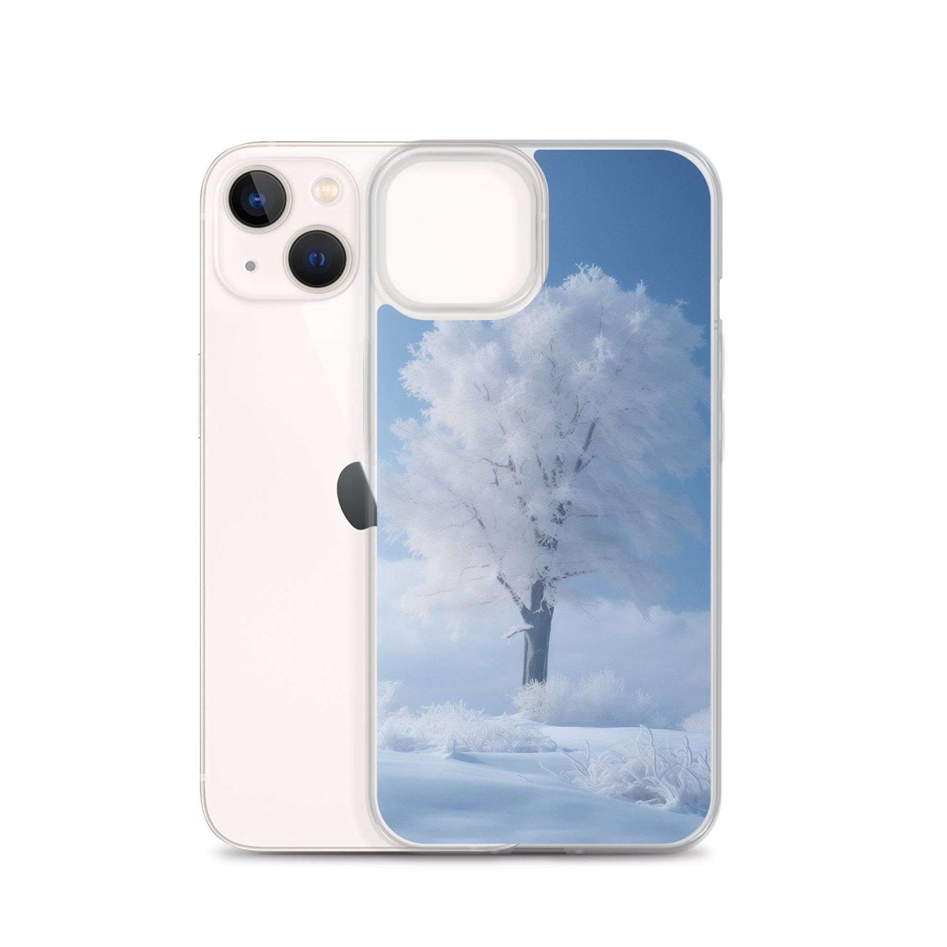 Snow Tree B Clear Case for iPhone®