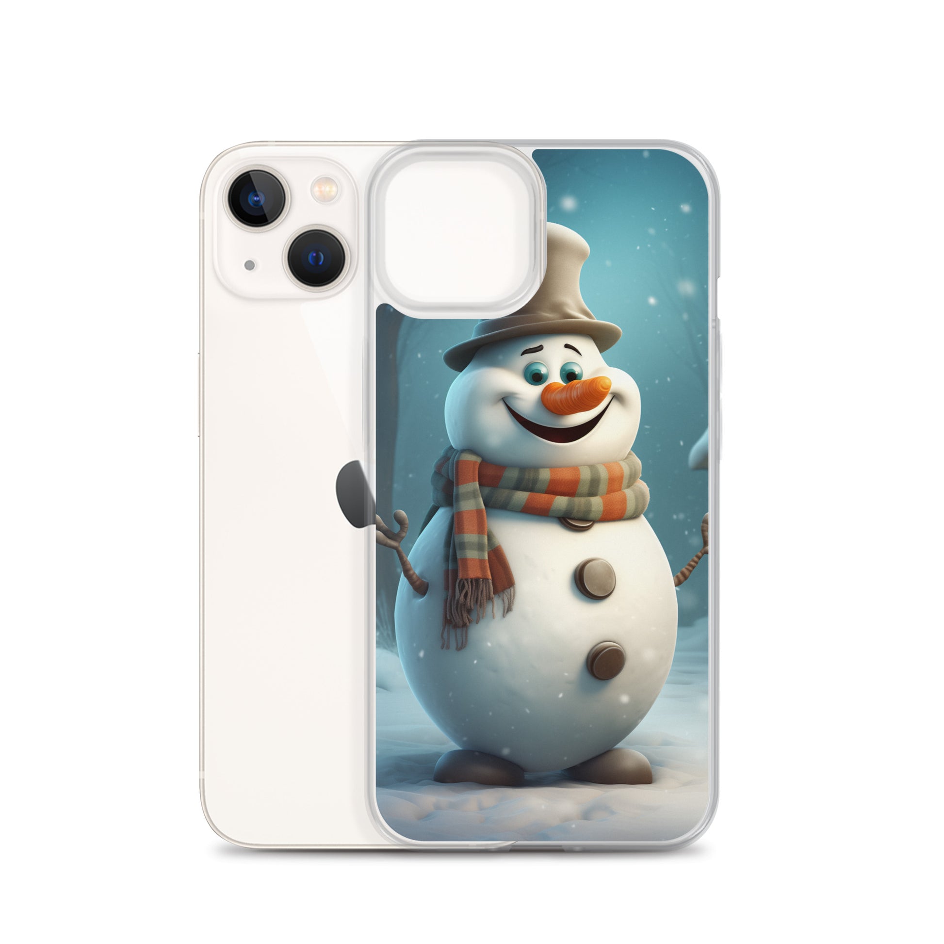 Snowman Finley Clear Case for iPhone®
